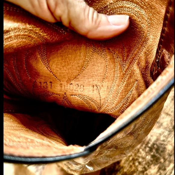 Dan Post leather Cowboy Boots size 10 - Picture 14 of 17